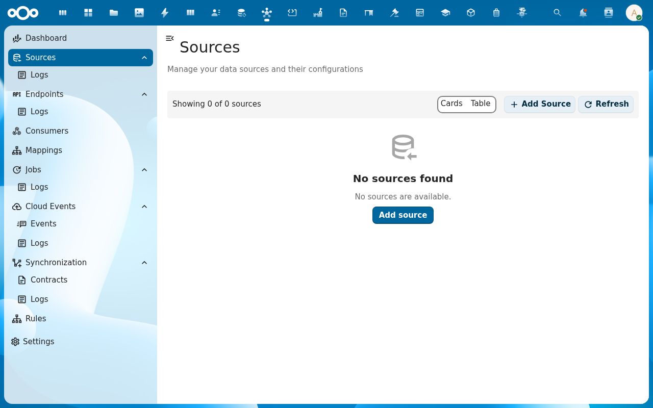 Imported sources
